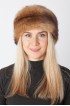 Polecat fur hat